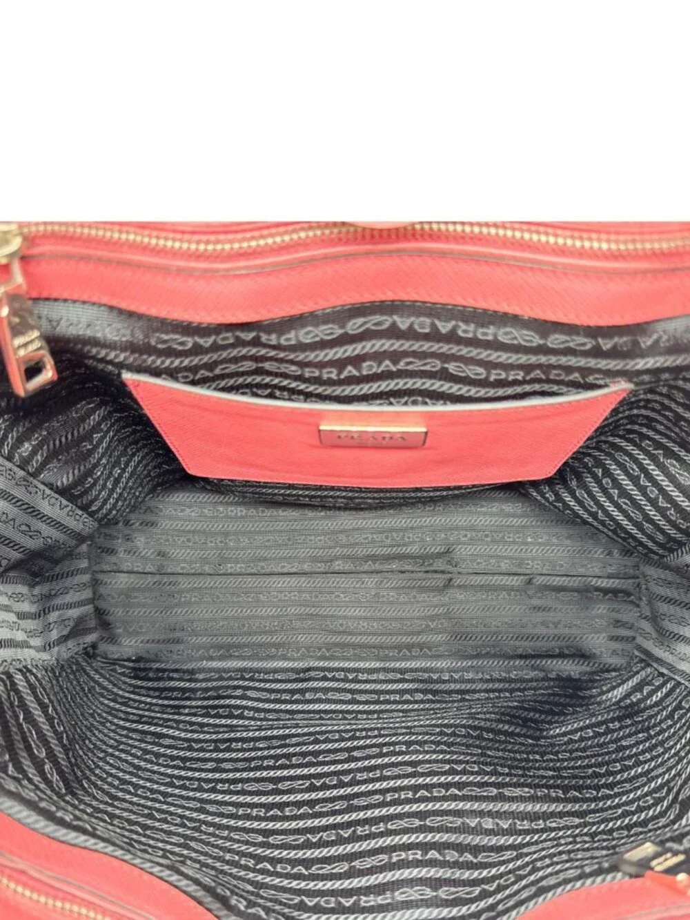 Prada  Soft Saffiano Leather Tote Bag Pink